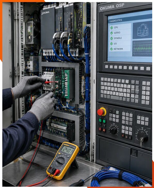 Ремонт систем ЧПУ Okuma OSP в Саратове